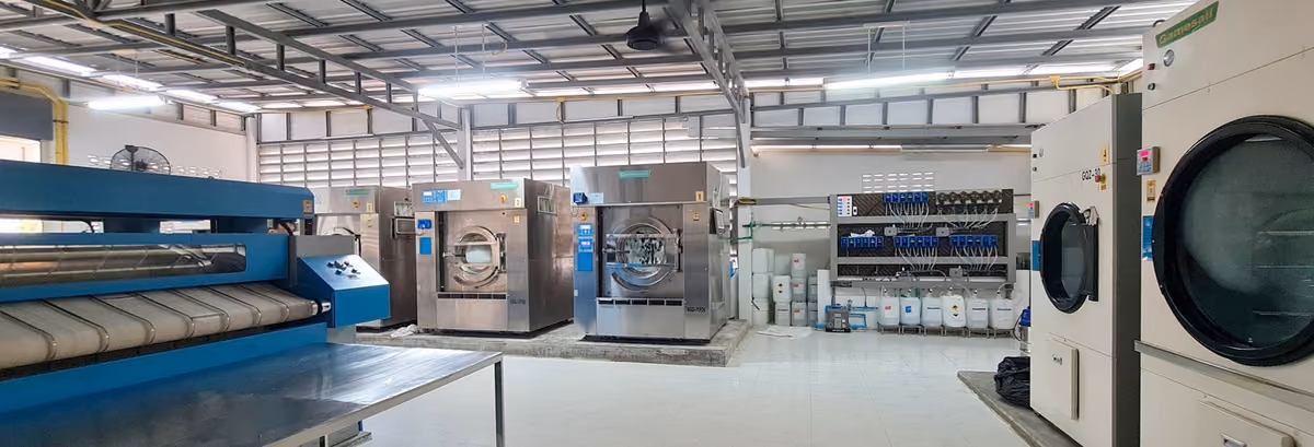 ConWash industrial laundry plant